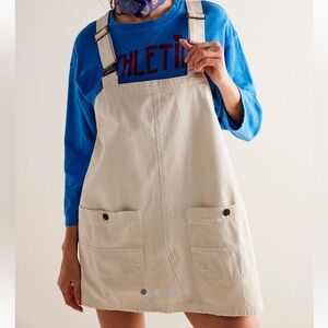 Free People We the Free Overall Smock Mini Top Pinafore XS